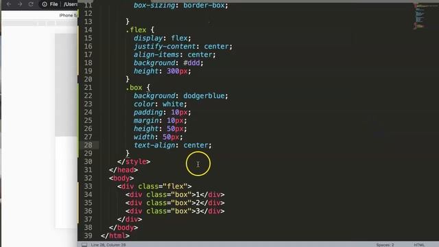 Display Flex Flexbox CSS | CSS Tutorial смотреть онлайн