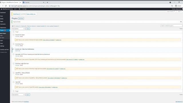 Install WordPress plugin for Gravitec.net смотреть онлайн