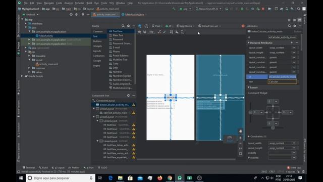 Contando e diferenciando letras, números e caracteres especiais de uma string no Android Studio. смотреть онлайн