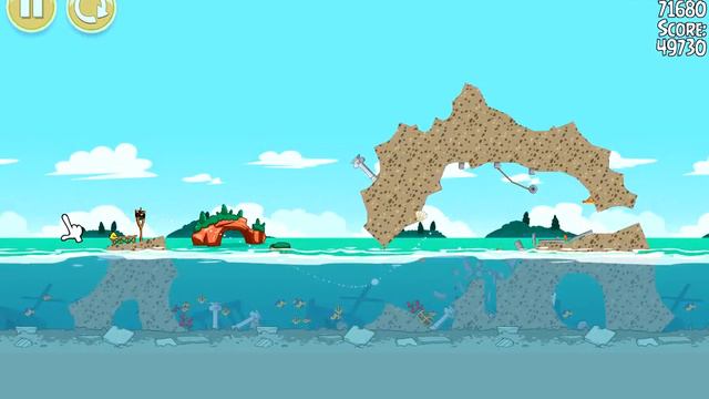 Angry Birds Seasons. Piglantis (level 1-1) 3 stars Прохождение от SAFa смотреть онлайн
