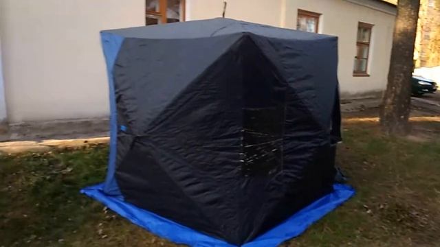 Палатка куб "BUNKER" лучший вариант (цена-качество) смотреть онлайн
