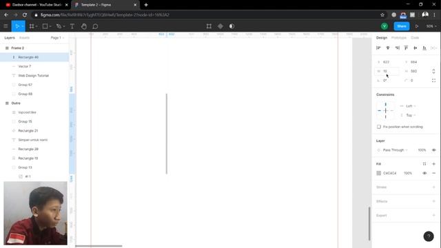 Membuat Social Media Template dengan FIGMA - Design Tutorial смотреть онлайн