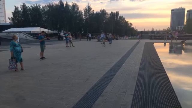 Автопутешествие по Ижевску едем на Центральную площадь Удмуртия Ижевск смотреть онлайн