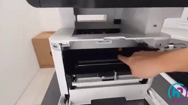 Verificando obstruções de papel na HP Laser MFP 432fdn смотреть онлайн