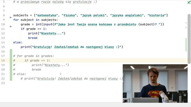 Lekcja 4 - rozwiązanie zadań | Tydzień 5 | Python - Zrozumieć programowanie смотреть онлайн