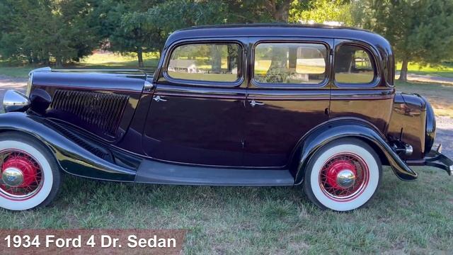 1934 Ford 4-Door Sedan Walk Around смотреть онлайн