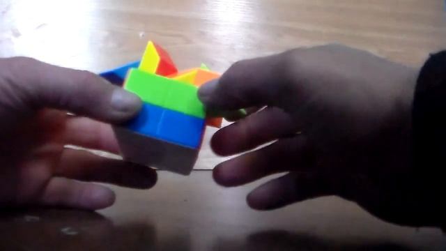 Как собрать оригинальный кубик Рубика 3х3 ,прямоугольник. смотреть онлайн