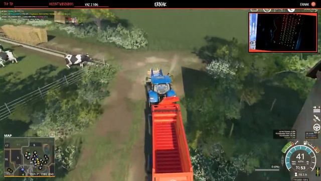 ferming simulator 2019 , Euro Truck Simulator 2 promod 2.43 + winter mod смотреть онлайн