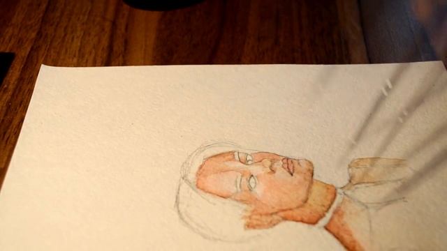 Как нарисовать портрет/How to draw the portrait смотреть онлайн