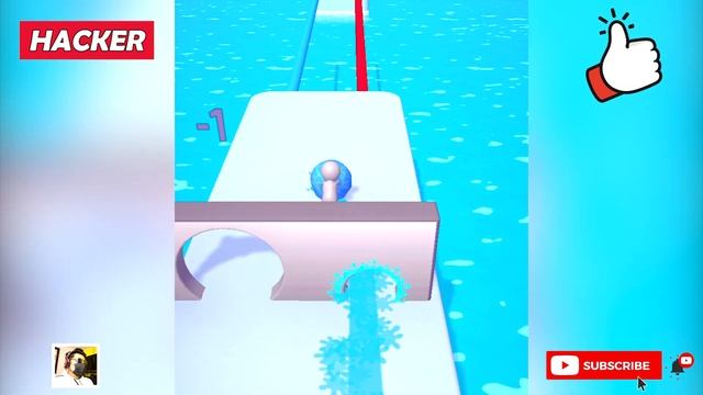 Color Ball Run 3D - NOOB vs PRO vs HACKER vs GOD смотреть онлайн