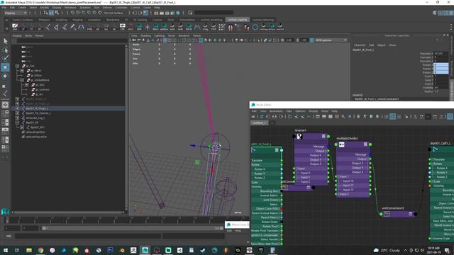 Character Creation Workshop - Week 13 - Rigging Base Biped смотреть онлайн