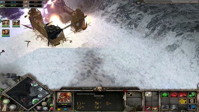 Warhammer 40k DoW Dark Crusade Space Marines Mission 18 Tyrea Eldar Keep (no commentary) смотреть онлайн