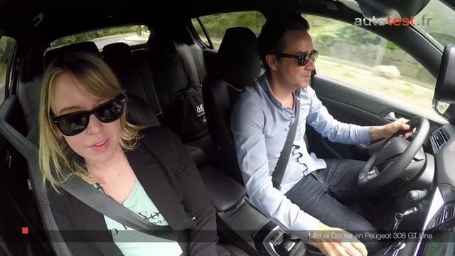 Essai Peugeot 308 GT Line : entre les mains d'un pilote de Nascar, Michel Disdier смотреть онлайн