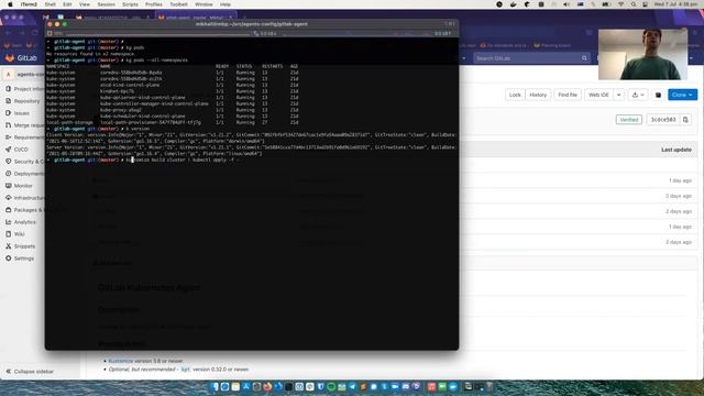 GitLab Kubernetes Agent CI tunnel demo смотреть онлайн