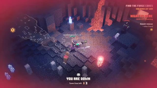 Minecraft dungeons 1 смотреть онлайн