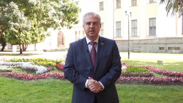 Поздравления Владимира Привалова с Днём города Гомеля смотреть онлайн