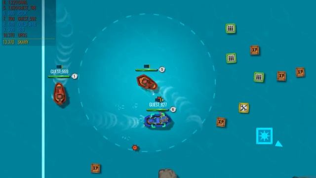 BattelBoats.io - Морское сражение !! Новая Io игра!! смотреть онлайн