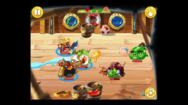 Angry Birds Epic - Eastern Sea 4 Wave Battle [iPad Gameplay] смотреть онлайн