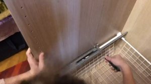 Сборка шкафа #PAX из #IKEA, часть 2
