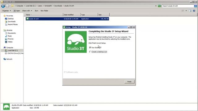 07 Installing Robo Mongo Studio 3T смотреть онлайн