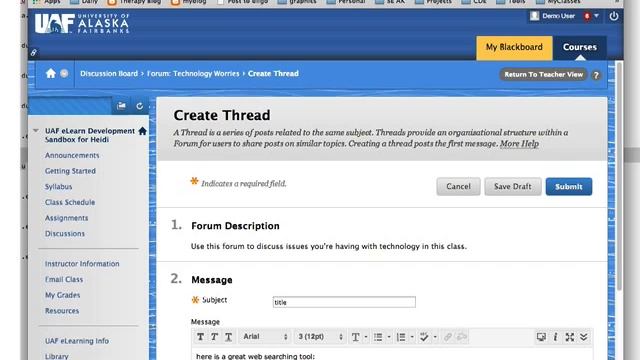 Creating a clickable link in a Blackboard Discussion Forum смотреть онлайн