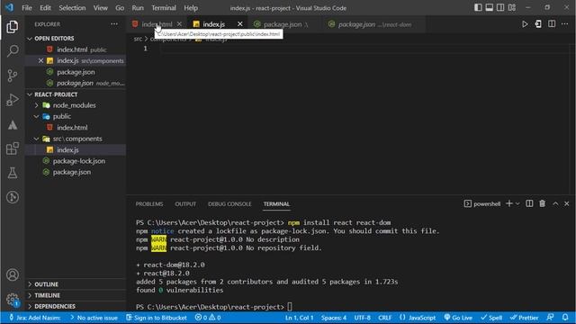 #06 [ReactJS] - Install React 18.2 Manually, Create a New React App using "create-react-app" смотреть онлайн