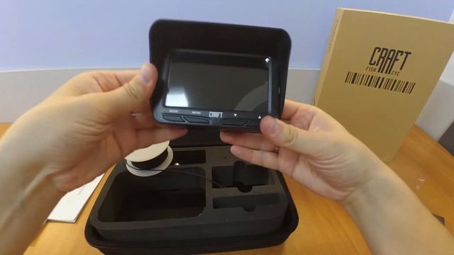 Обзор и распаковка видеокамеры для рыбалки Craft Fisheye 110 смотреть онлайн