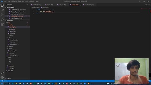 PHP MVC Framework - #9 - Configuration files смотреть онлайн