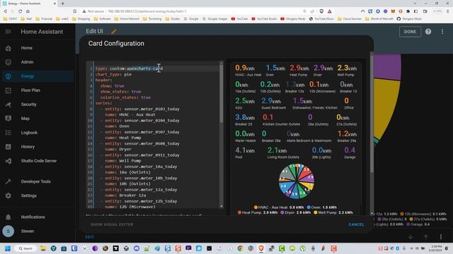 Custom Energy Dashboard with Home Assistant #homeassistant #energy #smarthome смотреть онлайн