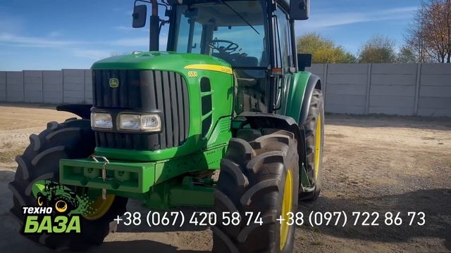 Обзор трактора John Deere 6530 Купить Джон Дир Продано в Украине ТехноБаза смотреть онлайн