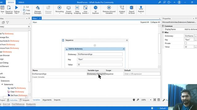 Add to Dictionary Activity in UiPath with Example смотреть онлайн