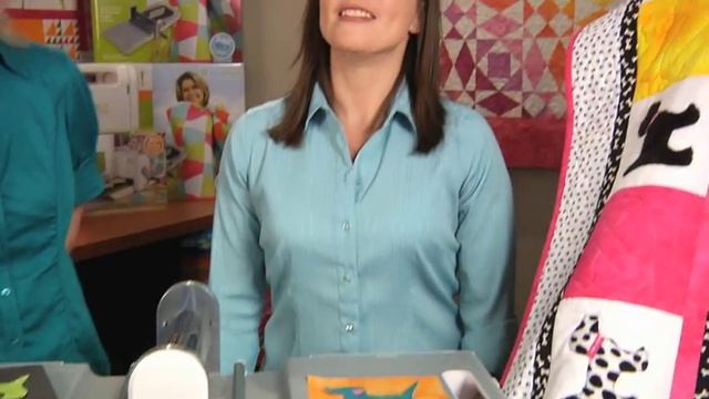 AccuQuilt GO! Gingham Dog Fabric Cutting Die смотреть онлайн