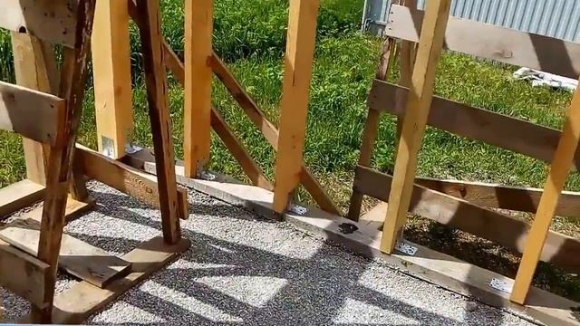 10. Заливка полов полистиролбетоном по грунту | Каркасная баня шаг за шагом смотреть онлайн