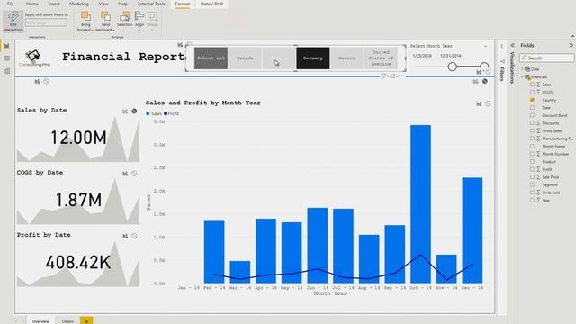 How to configure filters in Power BI? | Design Effective Reports Ep4 | BI Consulting Pro | Power BI смотреть онлайн