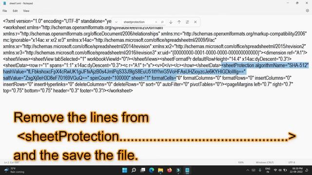How to unlock Protected excel worksheets without Password #excel #techiezero смотреть онлайн