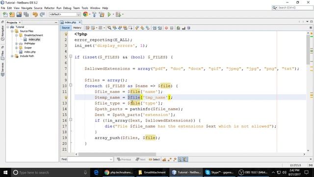 Send Mail With Attachment in PHP смотреть онлайн