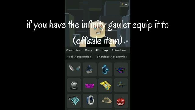 How to make thanos outfit for free in roblox!!! смотреть онлайн