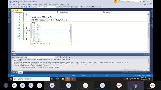C++ Programming | Functions|Reference Variable| Passing Array As Argument| 1D 2D Array смотреть онлайн