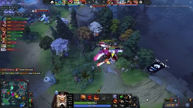 TEAM SPIRIT vs EG - TI12 TOP 1 GROUP! - THE INTERNATIONAL 2023 Dota 2 Highlights смотреть онлайн