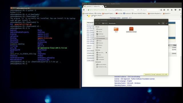 How to install pyserial on Linux - Ubuntu смотреть онлайн