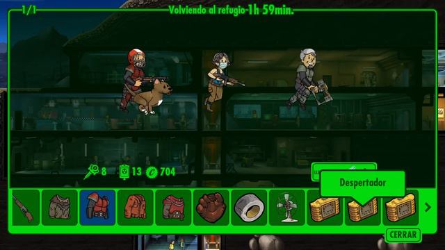Fallout Shelter | Nos vamos de excursión al yermo | Arreglando el refugio смотреть онлайн