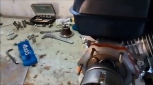 МОТОБЛОК МТЗ 05  Замена двигателя, УД 15 на WEIMA 170F