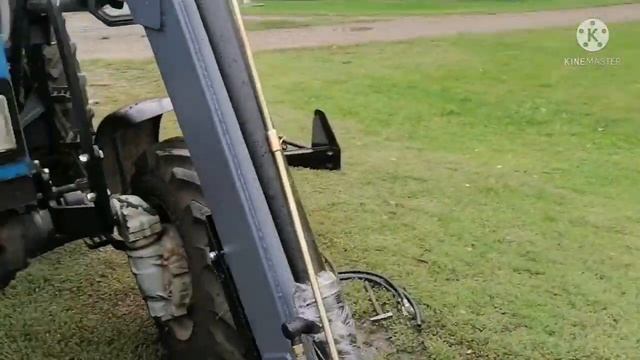 установка пку #turs1500м на #мтз82