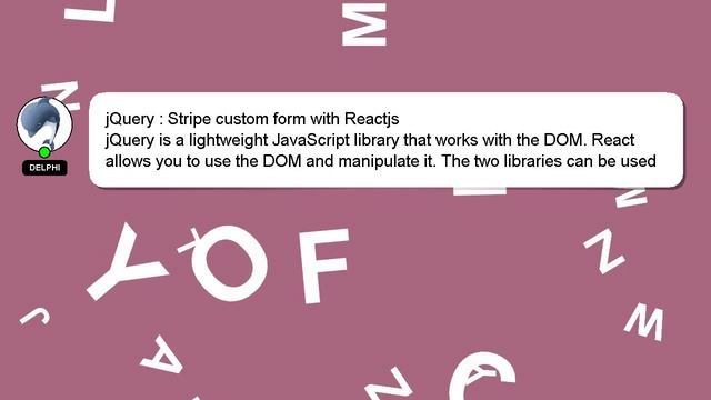 jQuery : Stripe custom form with Reactjs смотреть онлайн