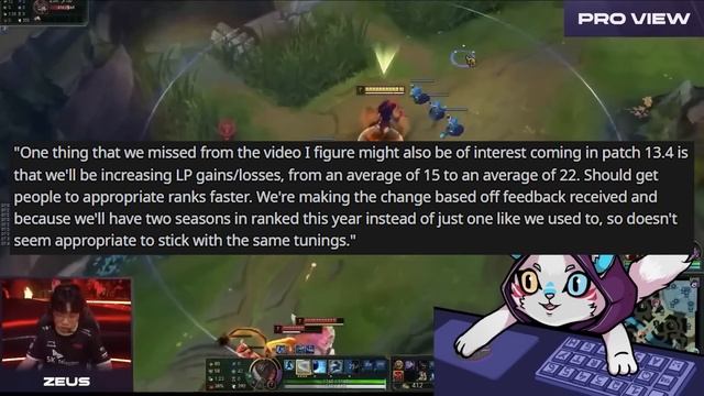 Riot is increasing LP gains (up to 40LP per game) смотреть онлайн