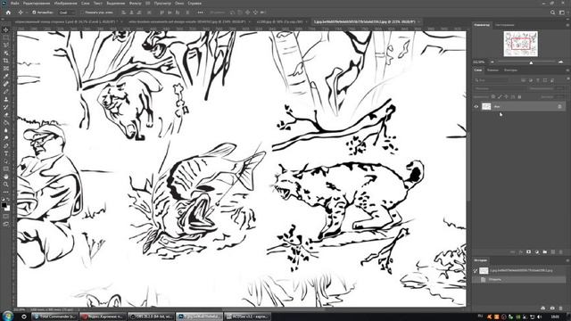 Создание рисунка на топор в фотошопе смотреть онлайн