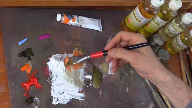 Живопись маслом дома. Как писать безопасно и без запаха. смотреть онлайн