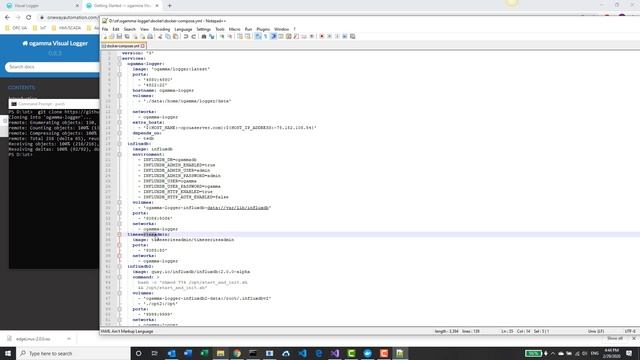 ogamma Visual Logger for OPC How To series, part 1: Deploy in Docker смотреть онлайн