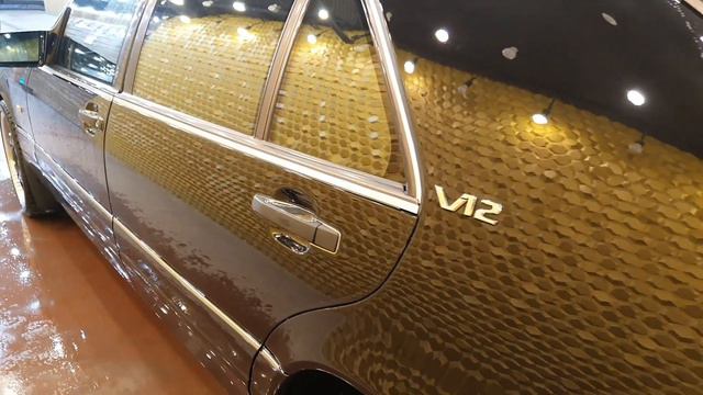 W140 Brabus установили бампера