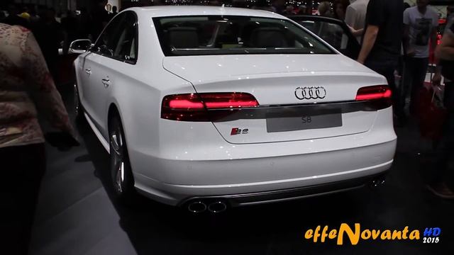 AUDI S8 D4 - GENEVA MOTOR SHOW 2015 HQ смотреть онлайн